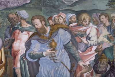 The Adoration of the Magi, Presbytery, 1578-82 by Simone Veneziano Peterzano